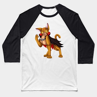 VampiCat: Ginger Baseball T-Shirt